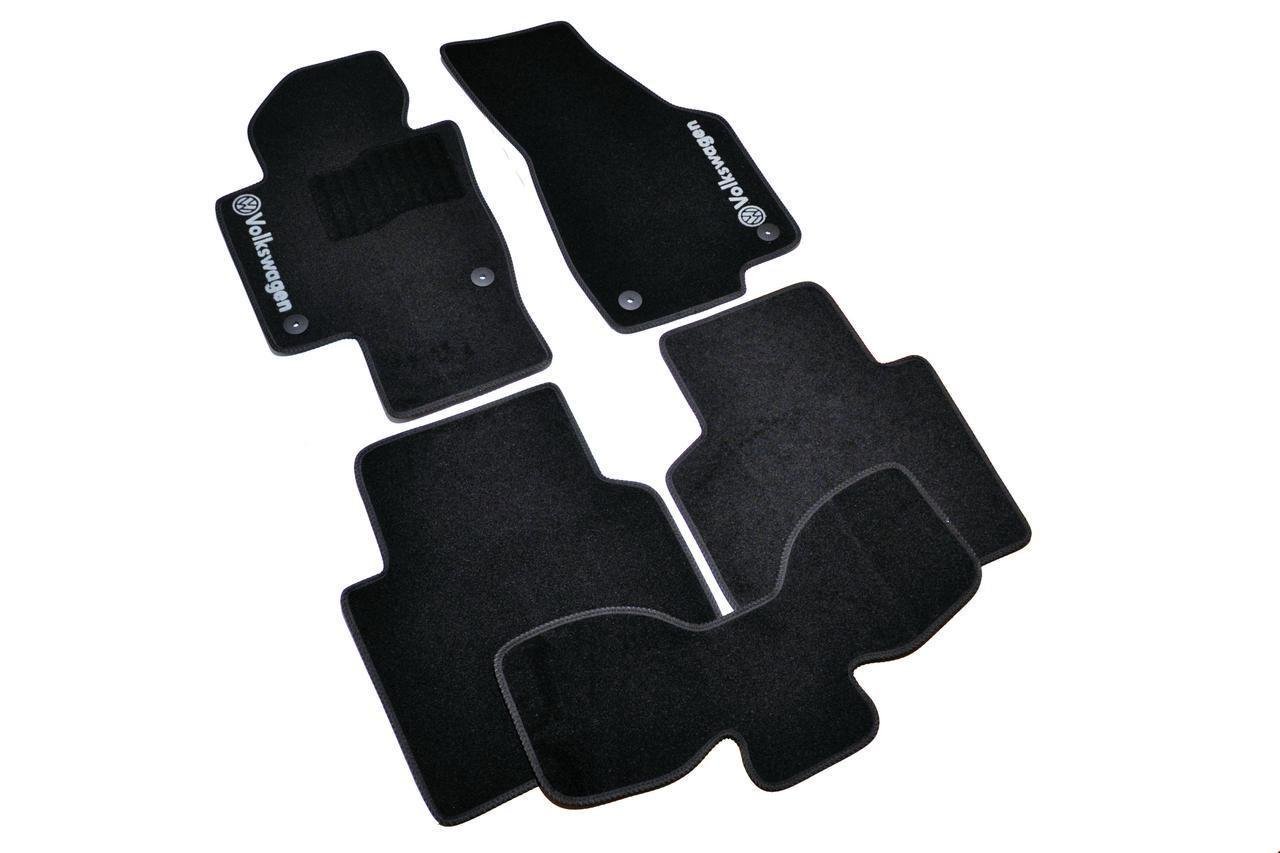 Коврики автомобильные ворсовые в салон для Volkswagen Passat B7/B8 USA 2011-н. в. 5 шт. Черный (BLCCR1731)