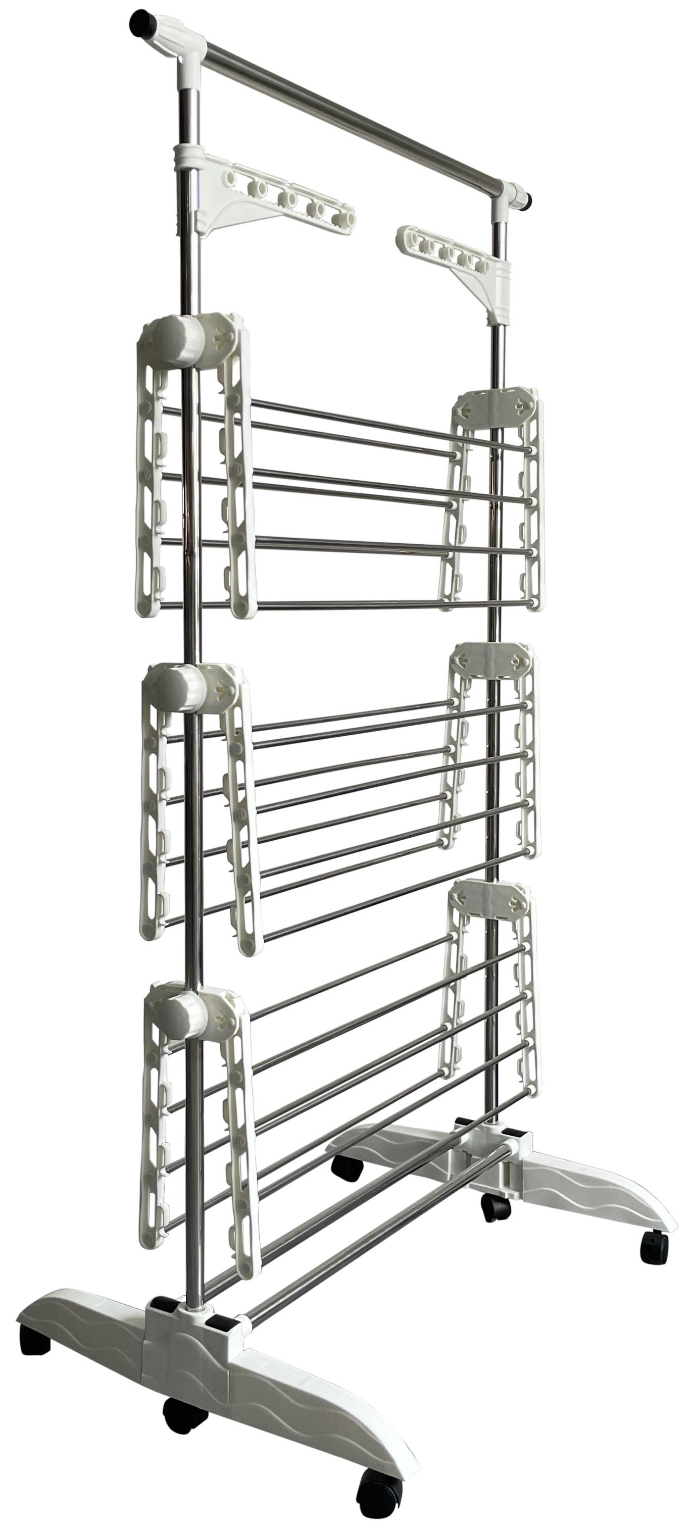 Сушка многоярусная для одежды Bonro B01S Белый (5218) - фото 8 Сушка многоярусная для одежды Bonro B01S Белый (5218) - фото 8