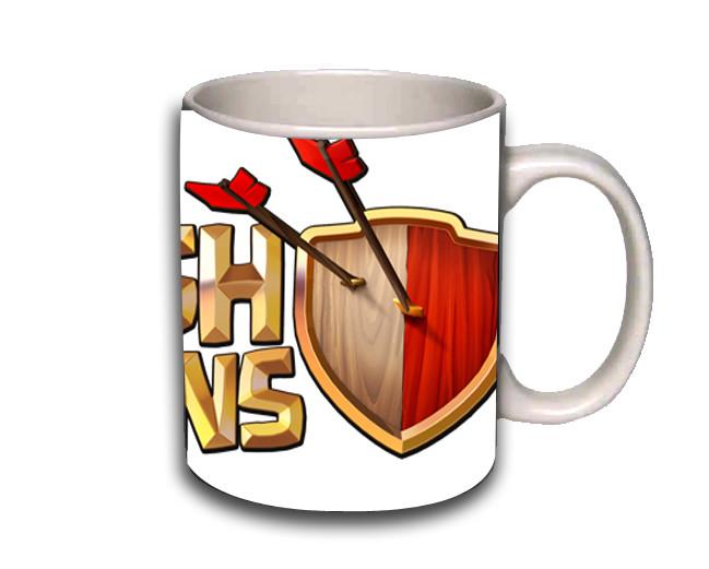 Чашка Clash of Clans 330 мл Белый (z0634)