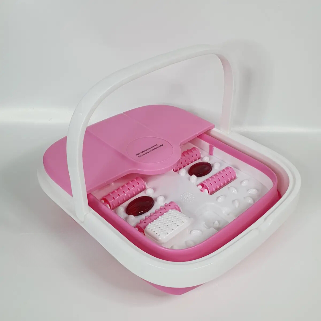 Ванна гідромасажна Multifunction Footbath для ніг з підігрівом води (F-31-Pink) - фото 8