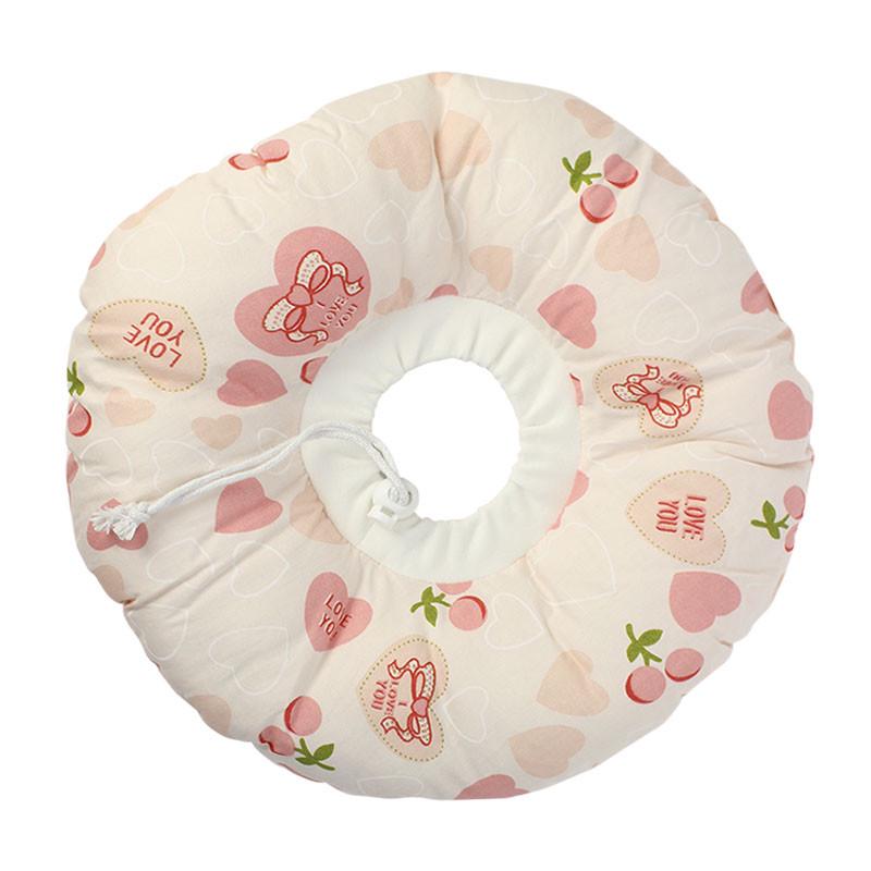 Мягкий воротник-подушка для кошек Hoopet 19G0005GF Peach Love XL