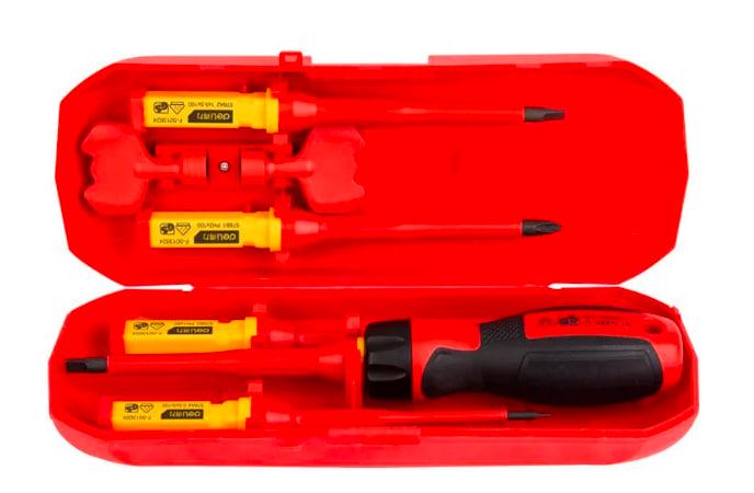 Набiр iнструментiв для iзоляцii Deli Tols DL510107 7 пр. (2591125106)