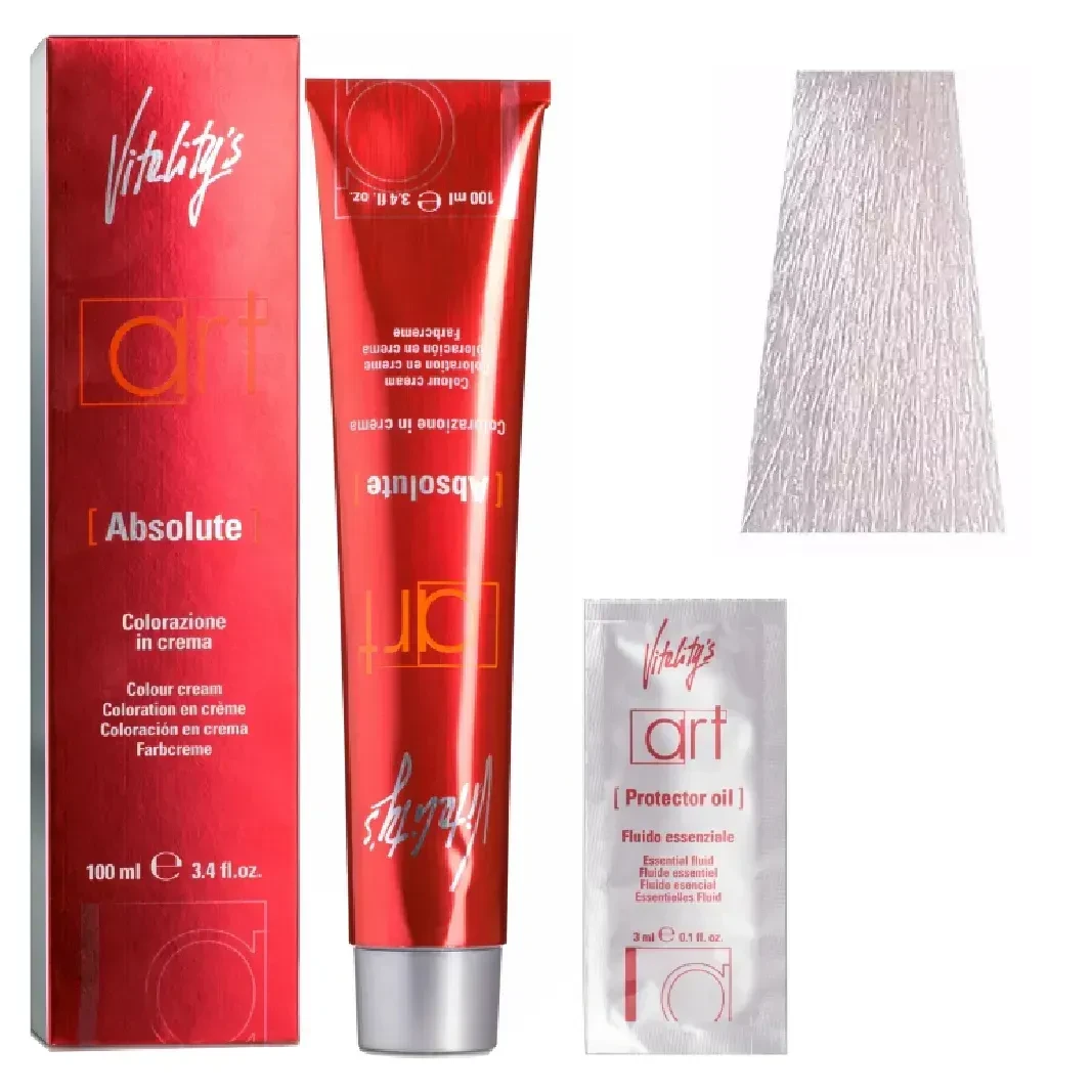 Крем-краска для волос с масляным коктейлем Vitality’s Art Absolute Hair Color Cream 10/8 Шведский перламутровый блонд 100 мл