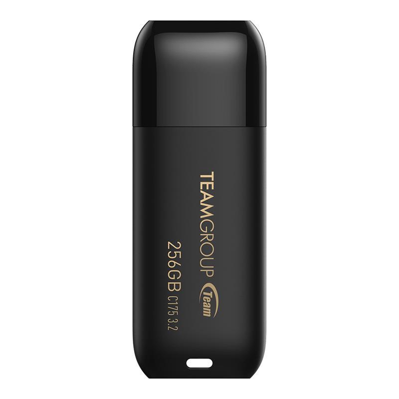 Флеш-память USB Team Group C175 256 Гб USB 3.2 Pearl Black (TC1753256GB01) Флеш-память USB Team Group C175 256 Гб USB 3.2 Pearl Black (TC1753256GB01)
