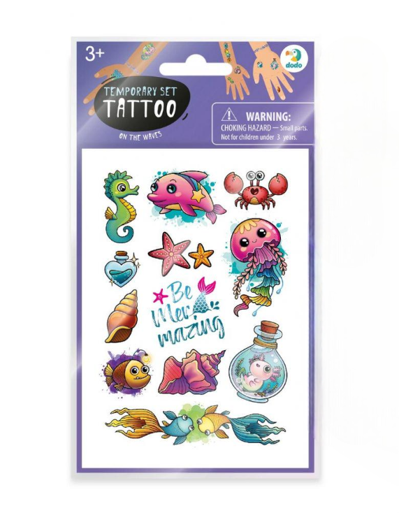 Временные тату-перебивки DoDo На волнах 4 лист. (209782)