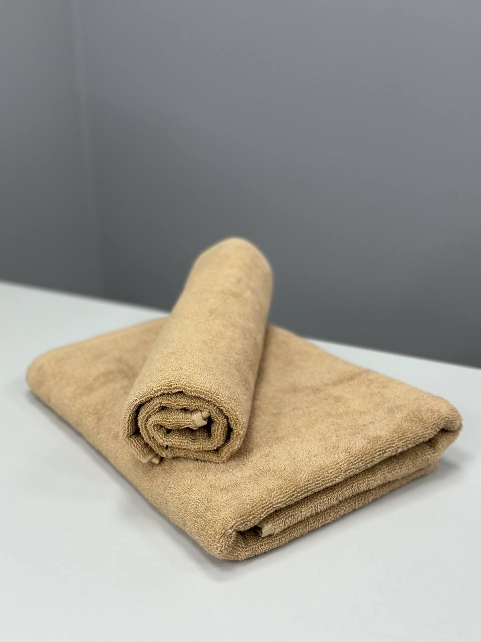 Комплект рушників 50х90 см/70х140 см Бежевий