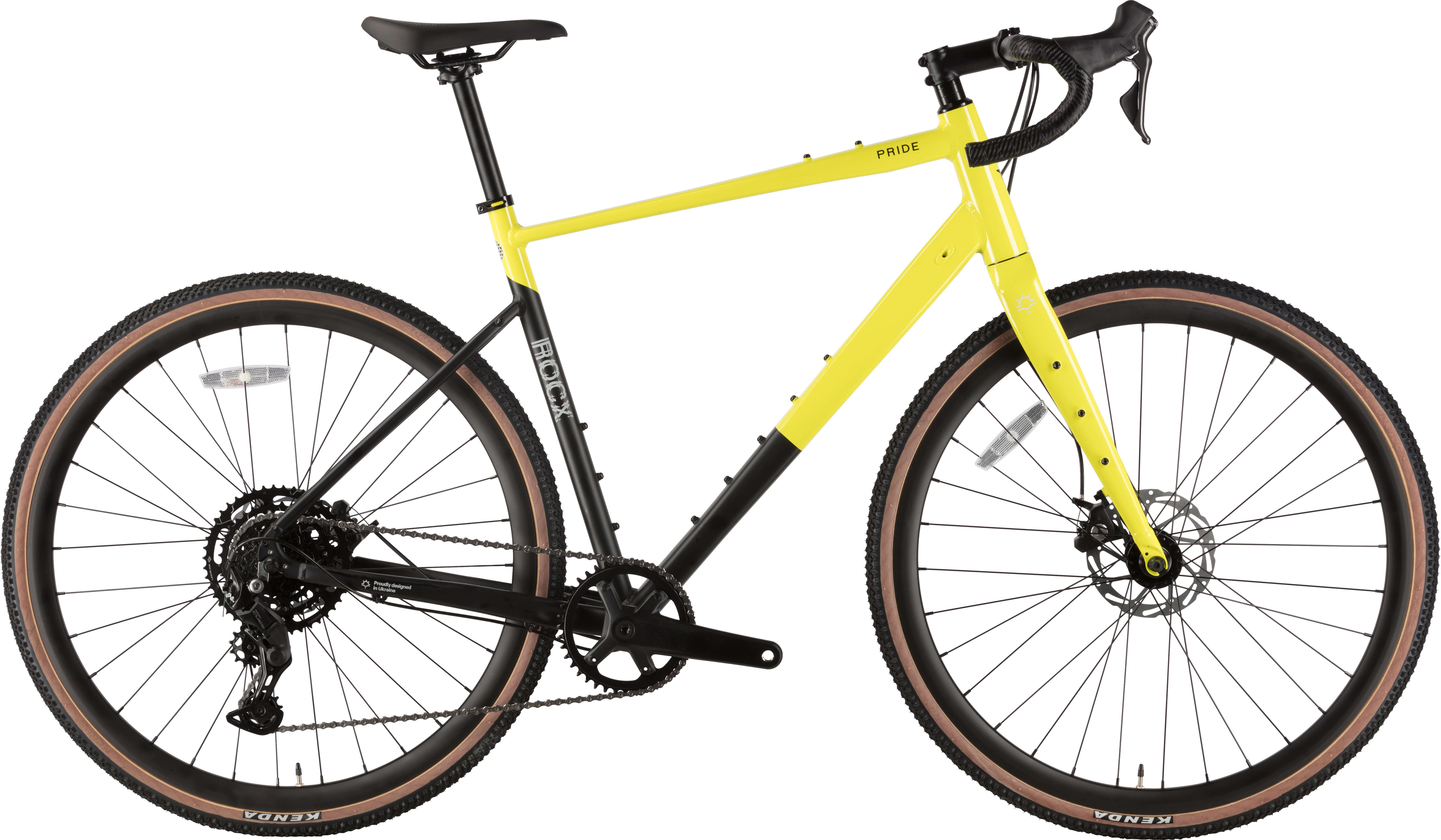 Велосипед Pride 28" ROCX 8.1 рама XL Желто-черный (B6)