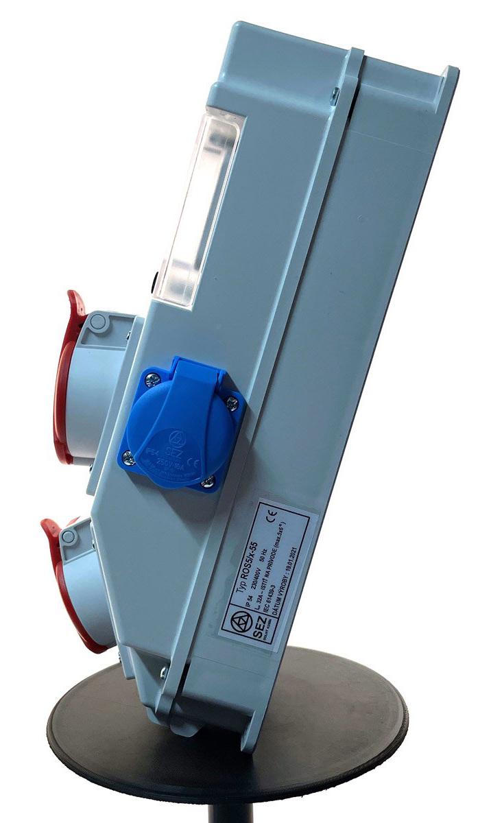 Набір щит із розетками Spamel ROS 5/x-15 - фото 2