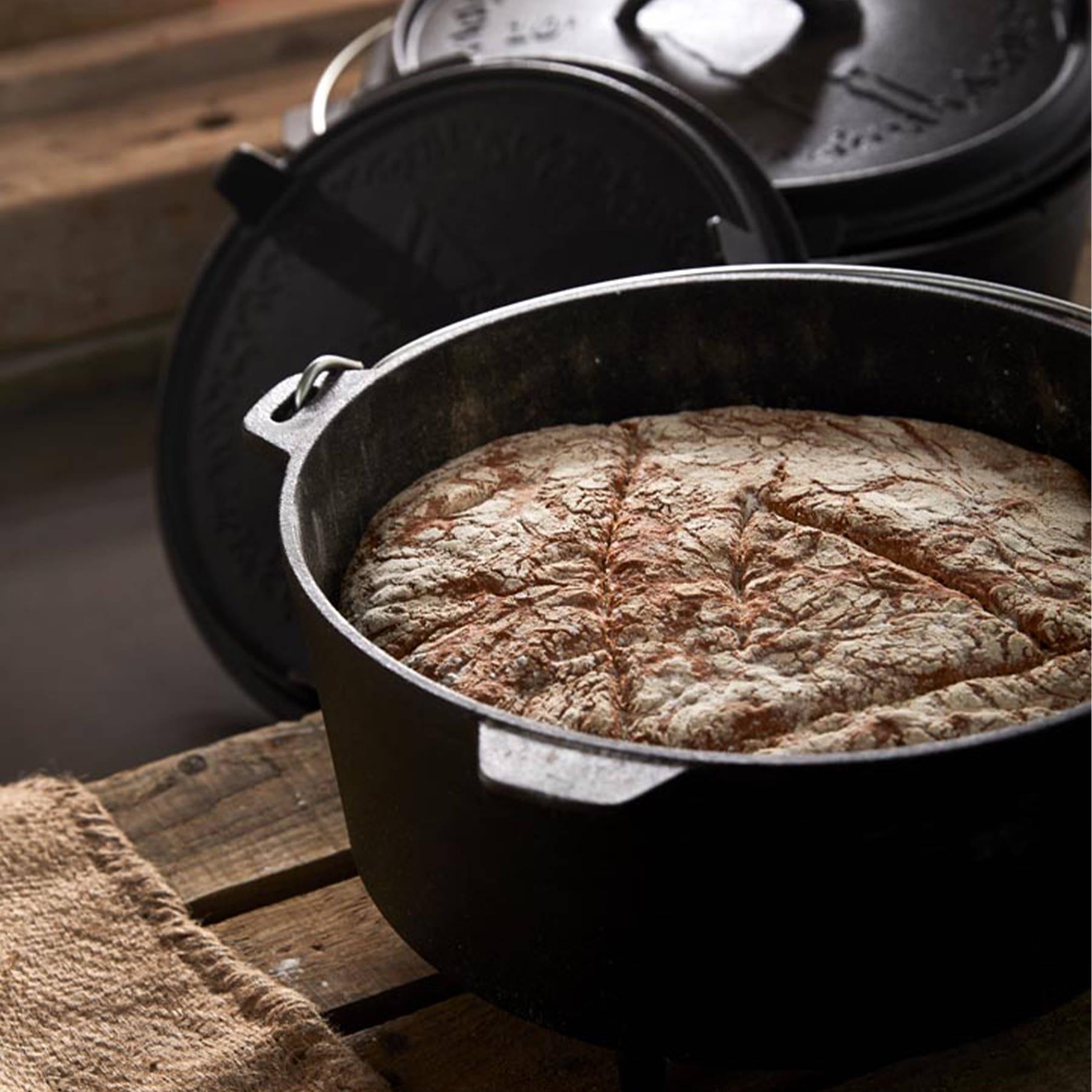 Казан з кришкою Groenberg Askja Pot 30 см/7 л Black (266017) - фото 16 Казан з кришкою Groenberg Askja Pot 30 см/7 л Black (266017) - фото 16