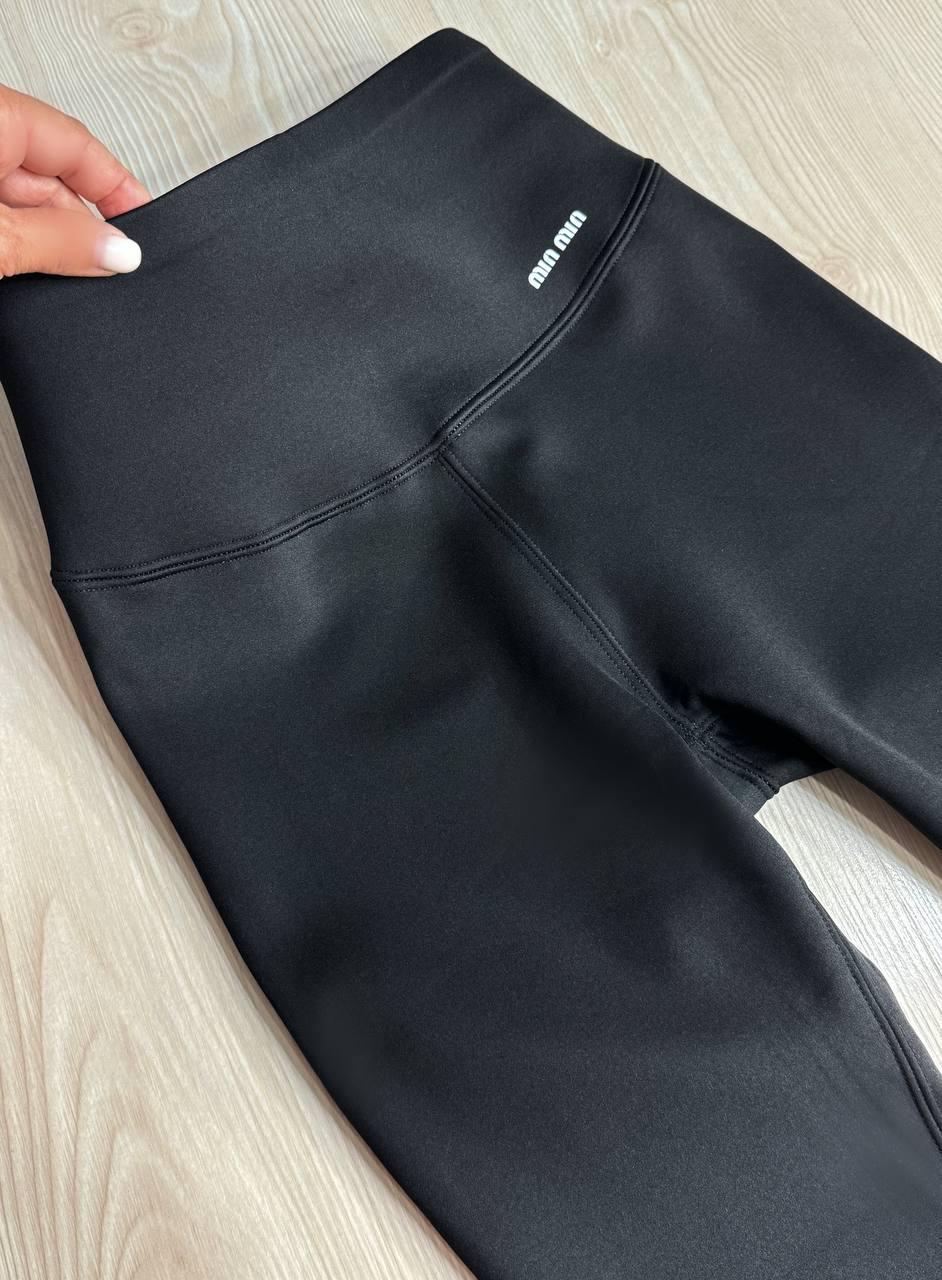 Лосини жіночі Clover 9973 утеплені з пуш-ап і широким поясом XL Чорний (5259) - фото 3 Лосини жіночі Clover 9973 утеплені з пуш-ап і широким поясом XL Чорний (5259) - фото 3