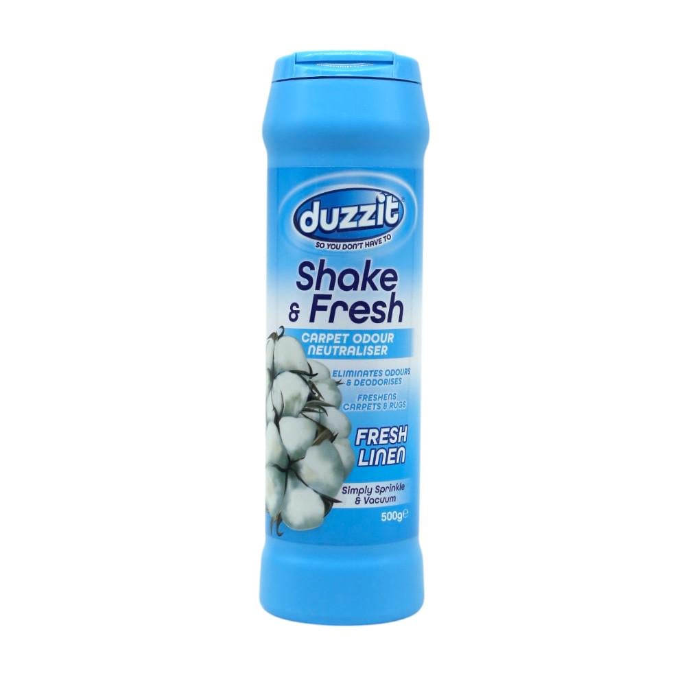 Освежитель для ковров с нейтрализацией запаха Duzzit SHAKE&FRESH Свежесть Хлопка 500 г (НФ-00009094)