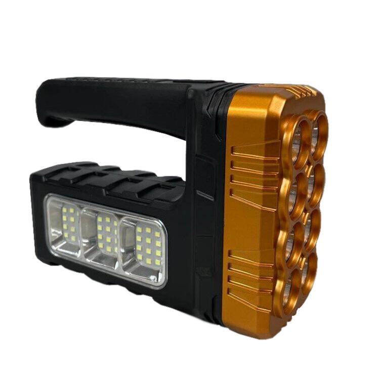 Фонарь аккумуляторный Solar Hotter Mouse 7701-A-COB с солнечной батареей Power Bank