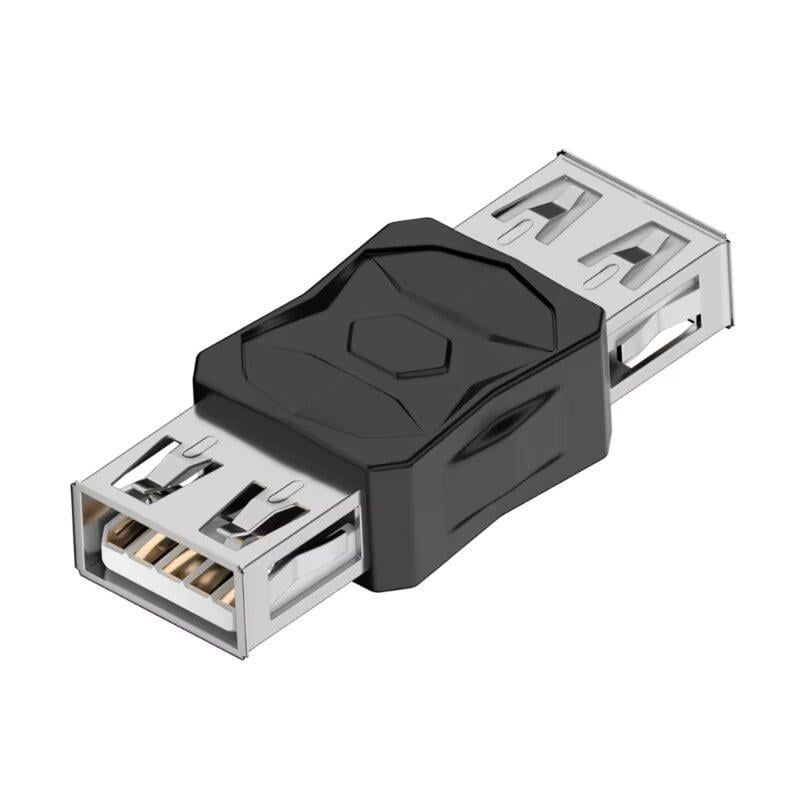 Адаптер переходник USB-USB F/F 480Mbps 5V2A SUNROZ New Style (A48470stl)