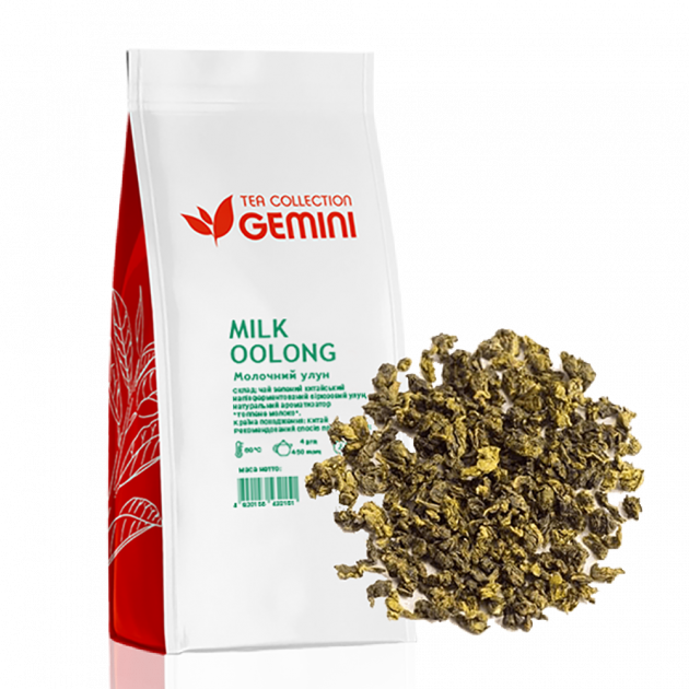 Чай зелений Gemini Tea Collection Milk Oolong 200 г (4820156432151)