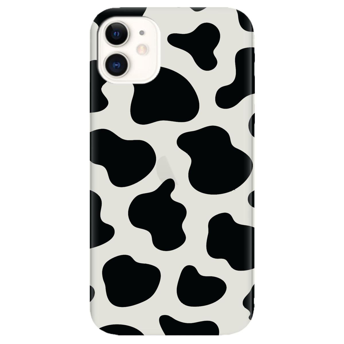 Силиконовый чехол Zorrov для Apple iPhone 11 Cow (12130080250112367)