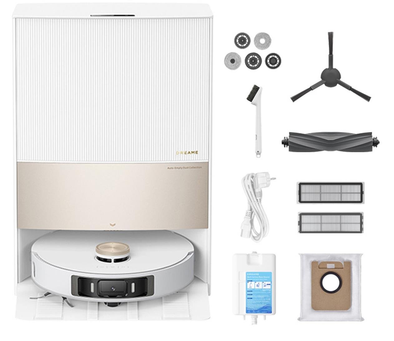 Робот-пилосос з вологим прибиранням DREAME Bot L20 Ultra Complete White (508633)