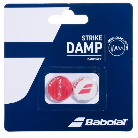 Віброгасник Babolat Strike damp X 2 Червоний/Білий (700124-100)