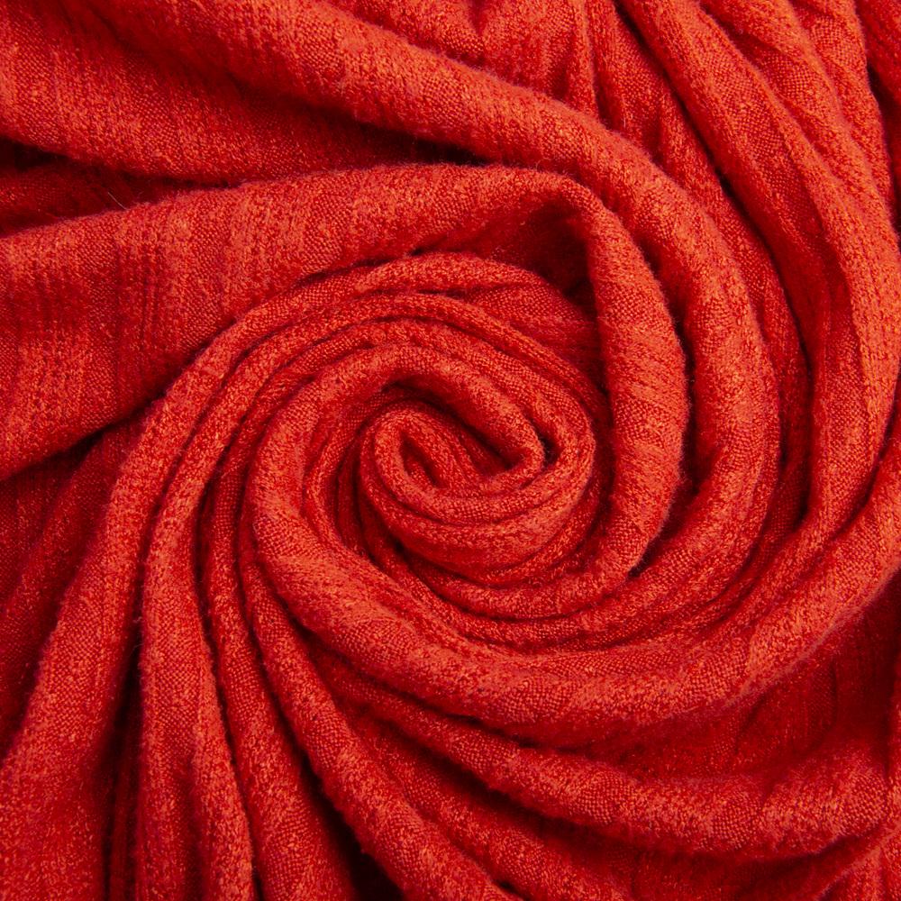 Ткань трикотаж AD-15972 Лика однотонная Теракот (24544)