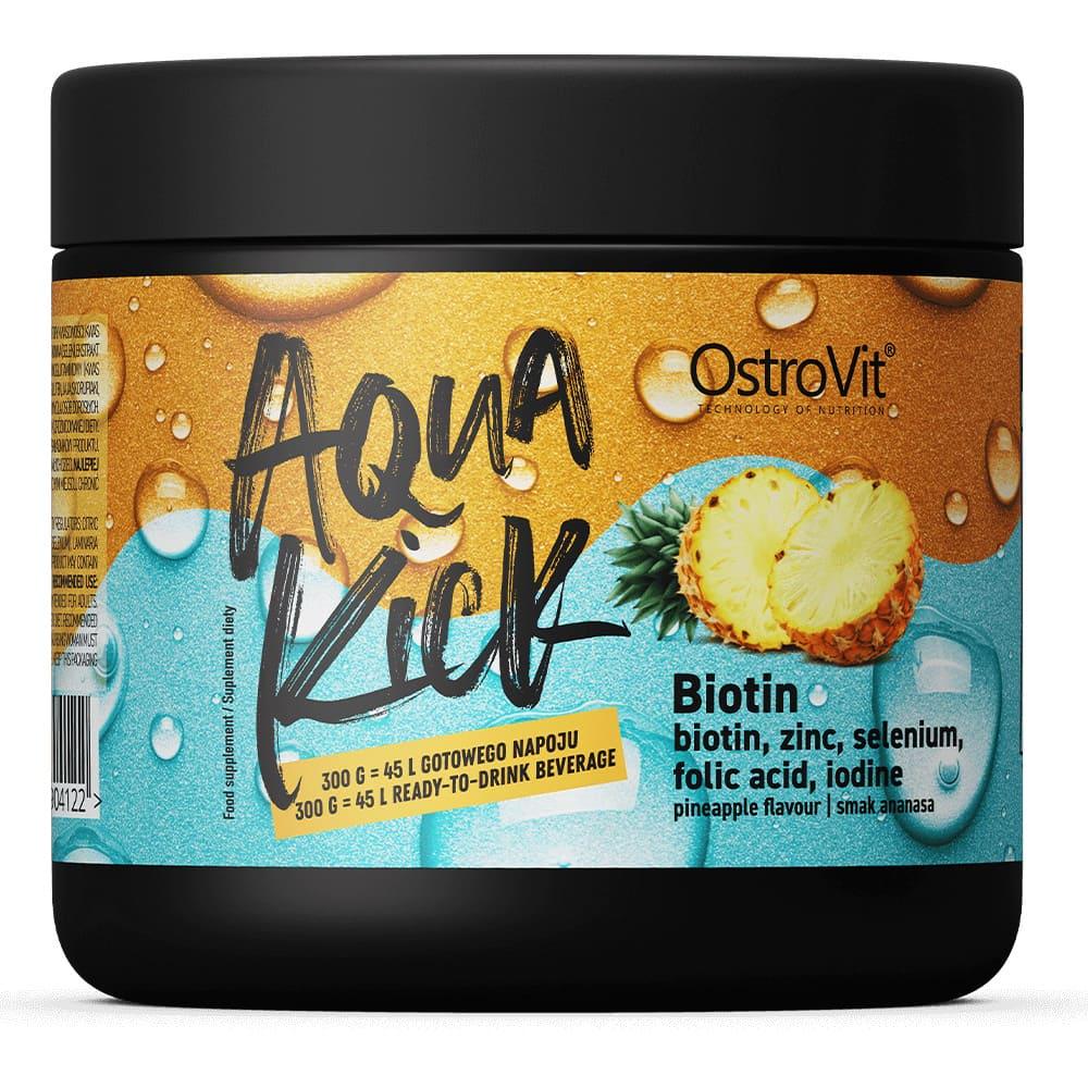 Витамин B для спорта OstroVit Aqua Kick Biotin 300 g /30 servings/ Pineapple