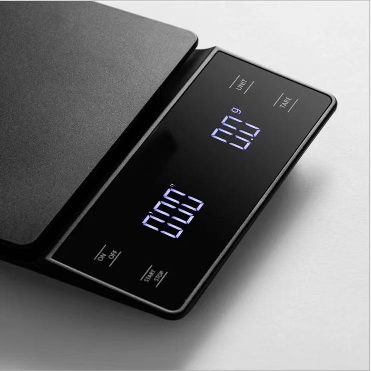 Кофейные электронные весы Zally Coffee Drip Scale EK6002 с таймером Черный - фото 2