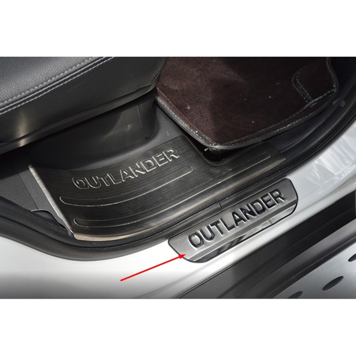 Накладки на пороги Mitsubishi Outlander 3, 4шт - фото 7 Накладки на пороги Mitsubishi Outlander 3, 4шт - фото 7