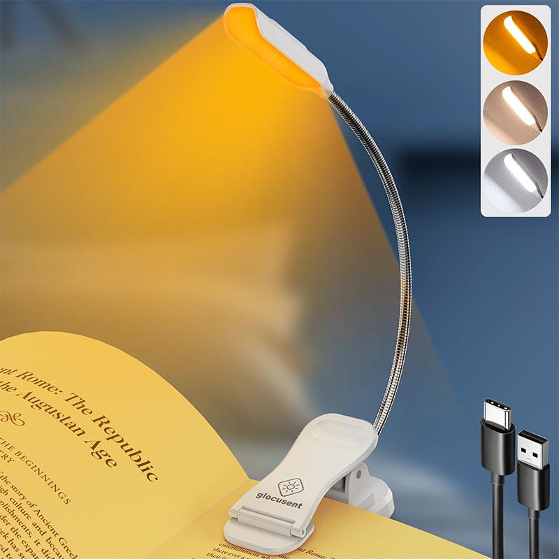 Лампа Glocusent Mini clip-on book light A11 1800/3400/6000K 80h Білий (595909) - фото 3