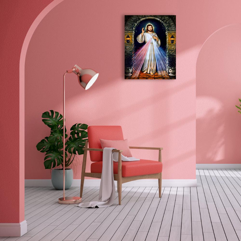 Алмазна мозаїка SHLab Боже Милосердя DIY-SP096 вишивка камінням повна викладка 40x50 см (30976) - фото 4 Алмазна мозаїка SHLab Боже Милосердя DIY-SP096 вишивка камінням повна викладка 40x50 см (30976) - фото 4