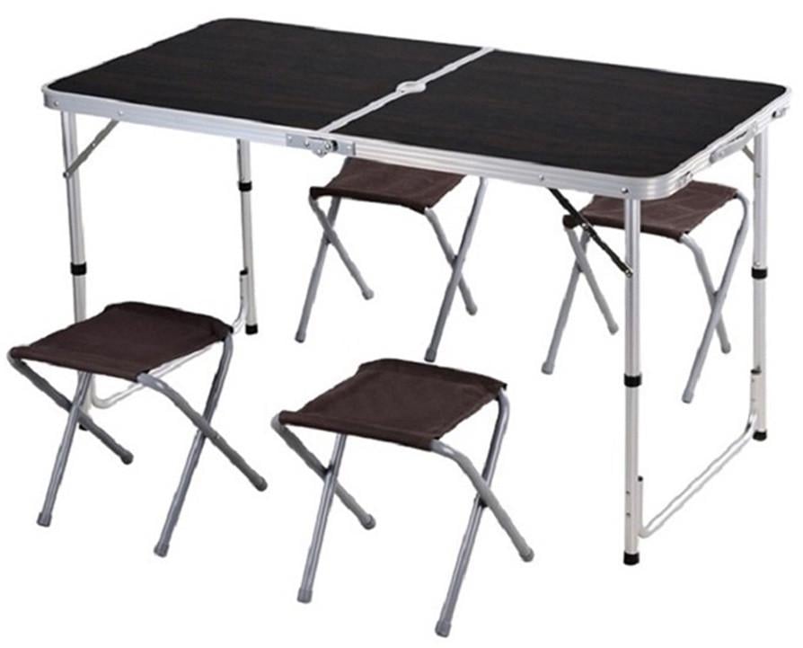 Комплект для пикника RIAS R-621 раскладной стол со стульями RIAS R-621 120x60x55/60/70 см Black (3_08458) Комплект для пикника RIAS R-621 раскладной стол со стульями RIAS R-621 120x60x55/60/70 см Black (3_08458)