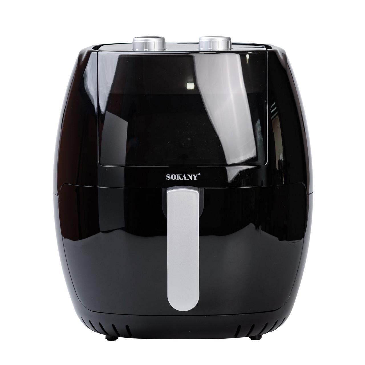 Аэрофритюрница Sokany SK-8013 8 л 1800 Вт Черный (27968156) Аэрофритюрница Sokany SK-8013 8 л 1800 Вт Черный (27968156)
