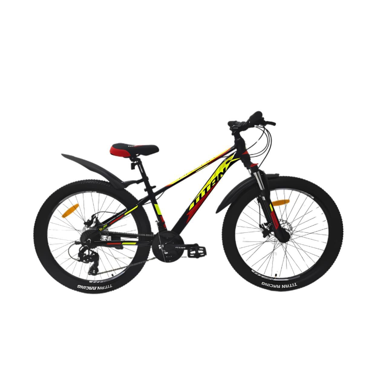 Велосипед Titan Arena 26" 13" Чорний/Червоний (381)