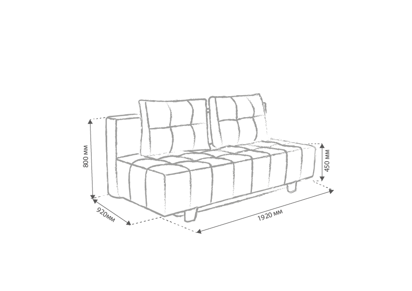 Диван прямой Элегант Benefit 23 раскладной (20237482) - фото 4 Диван прямой Элегант Benefit 23 раскладной (20237482) - фото 4