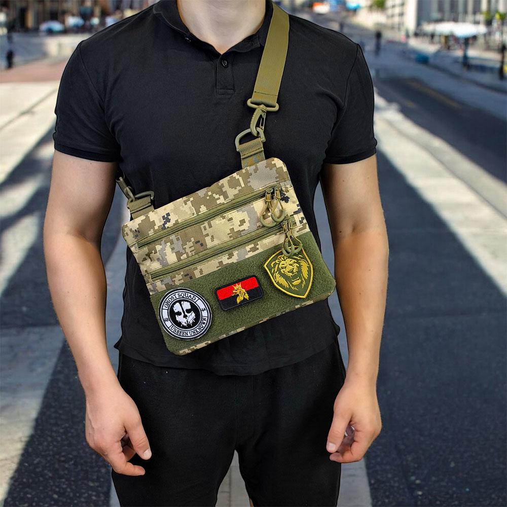 Сумка нагрудная тканевая (521250) - фото 22 Сумка нагрудная тканевая (521250) - фото 22