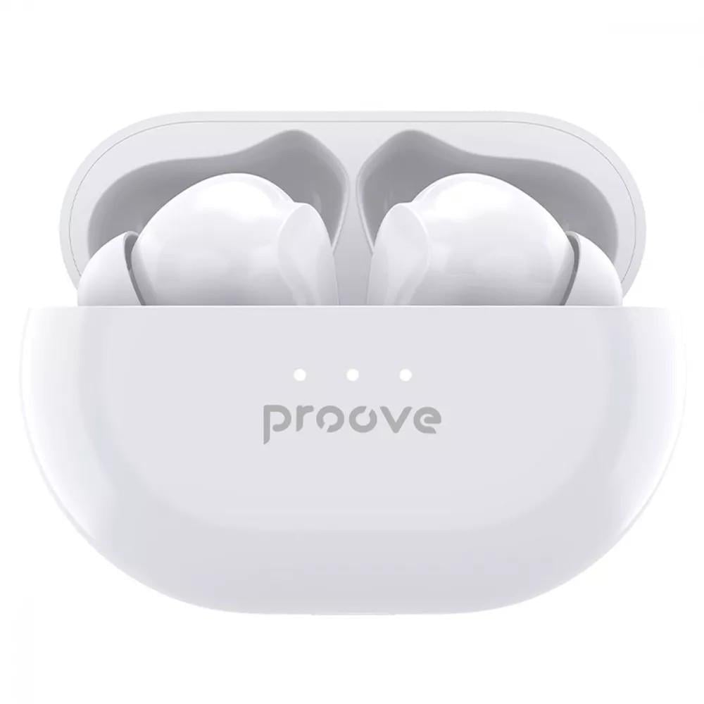 Навушники бездротові Proove Woop TWS Білий (2212733864)