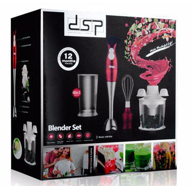 Блендер с чоппером R98034 450W 4в1 20х14,5х23 см - фото 2 Блендер с чоппером R98034 450W 4в1 20х14,5х23 см - фото 2