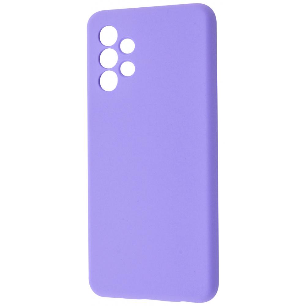 Чохол із м'якою підкладкою WAVE Full Silicone Cover Samsung Galaxy A32 (A325F) midnight blue Синій - фото 9