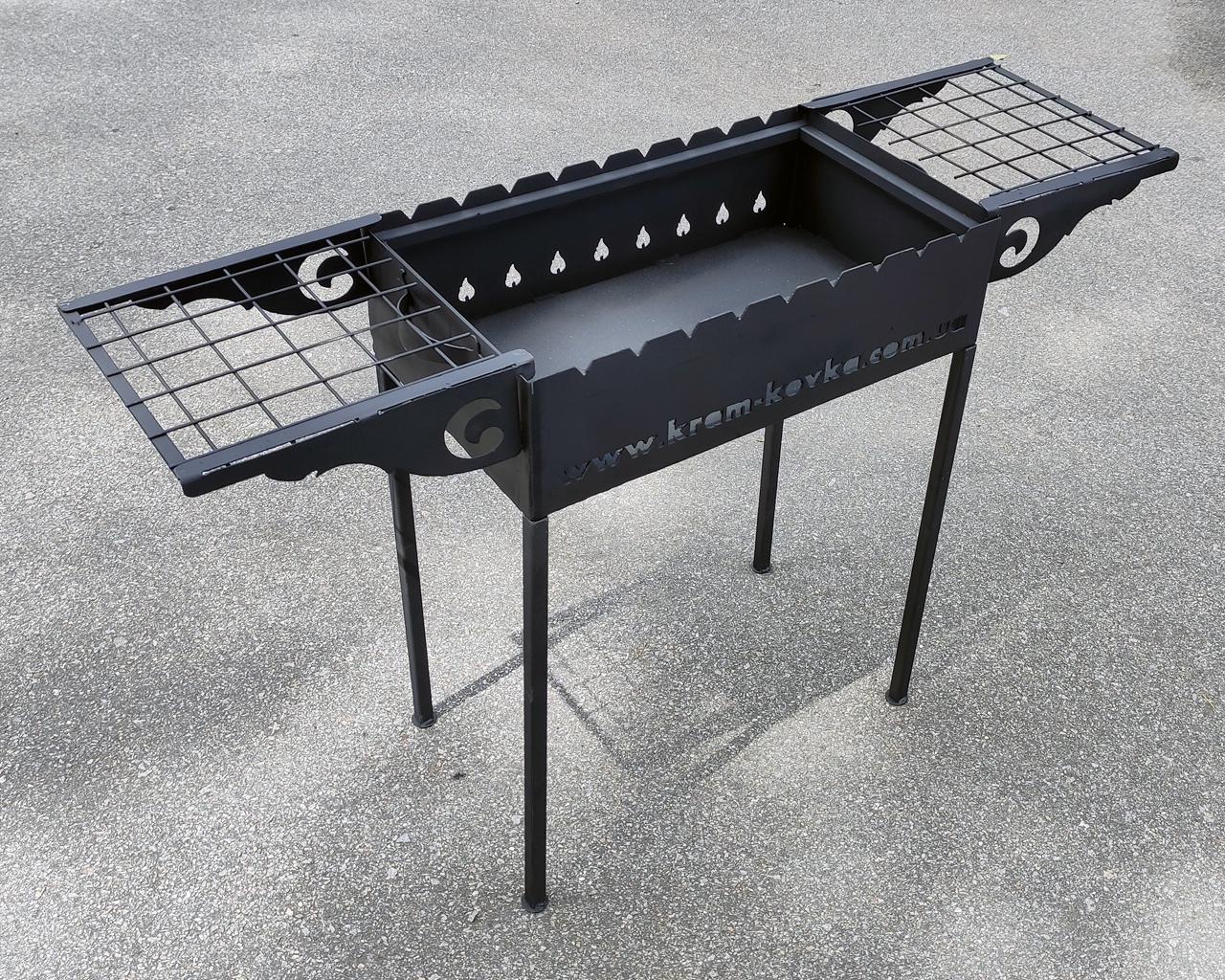 Мангал Kram-kovka со съемными ножками и боковушками 2 мм - фото 3 Мангал Kram-kovka со съемными ножками и боковушками 2 мм - фото 3
