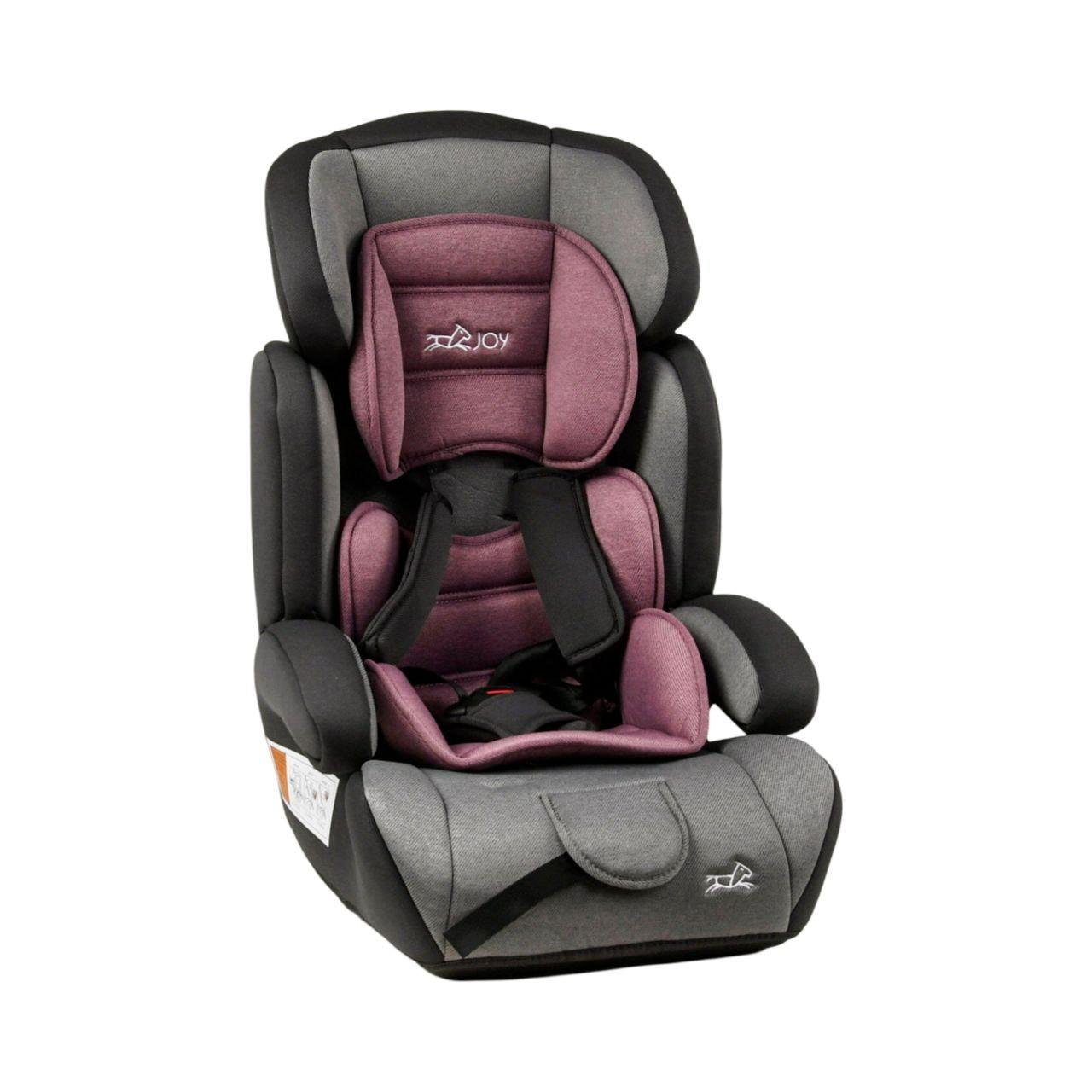Автокрісло Joy 36800-VL з бустером група 1/2/3 9-36 кг Сіро-рожевий (25342908)
