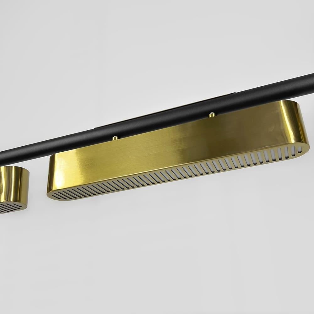 Світильник подовжений на 2 латунних модулі 100 см (NO6-1000) - фото 4