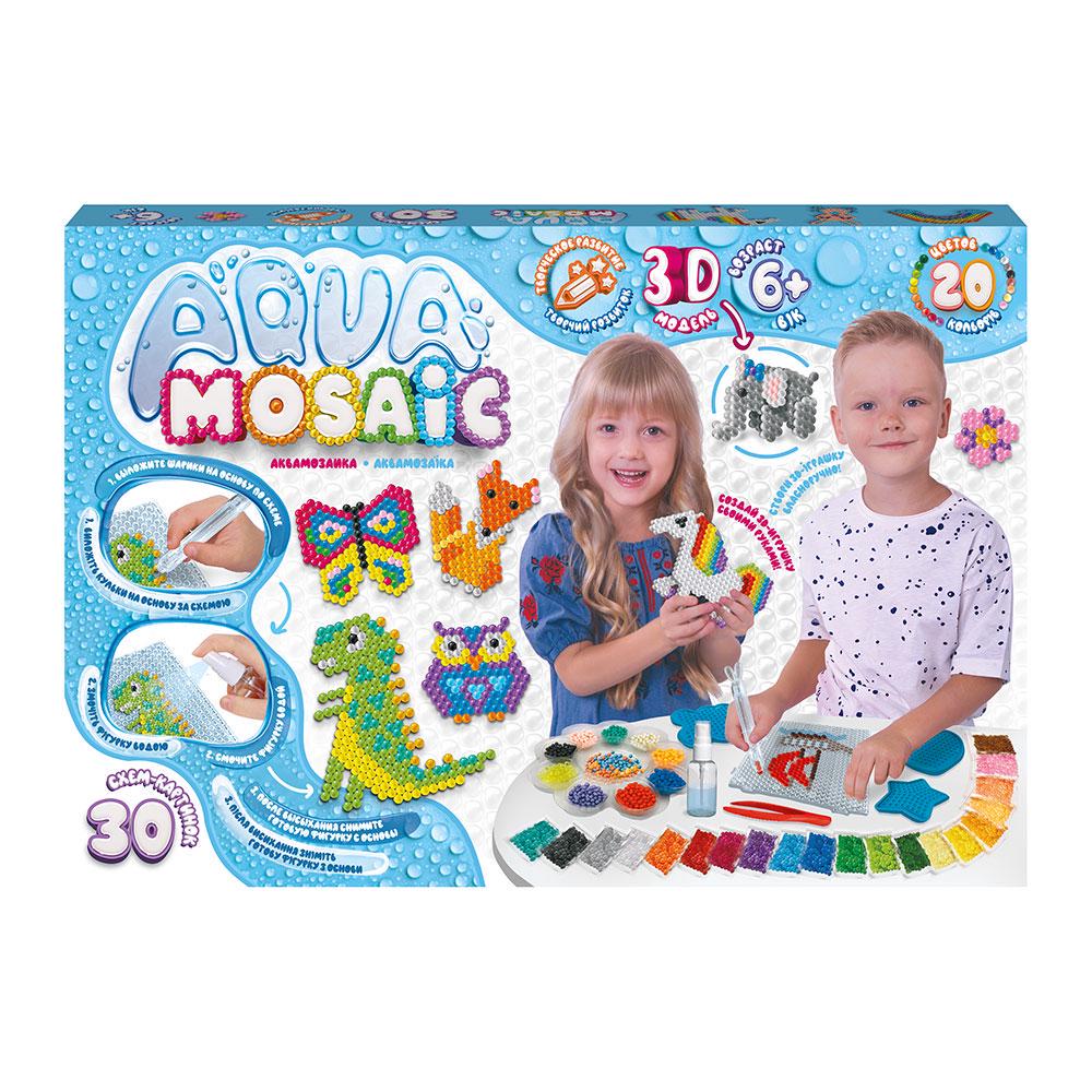 Набір креативної творчості Danko Toys Aqua Mosaic великий набір (AM-01-01)