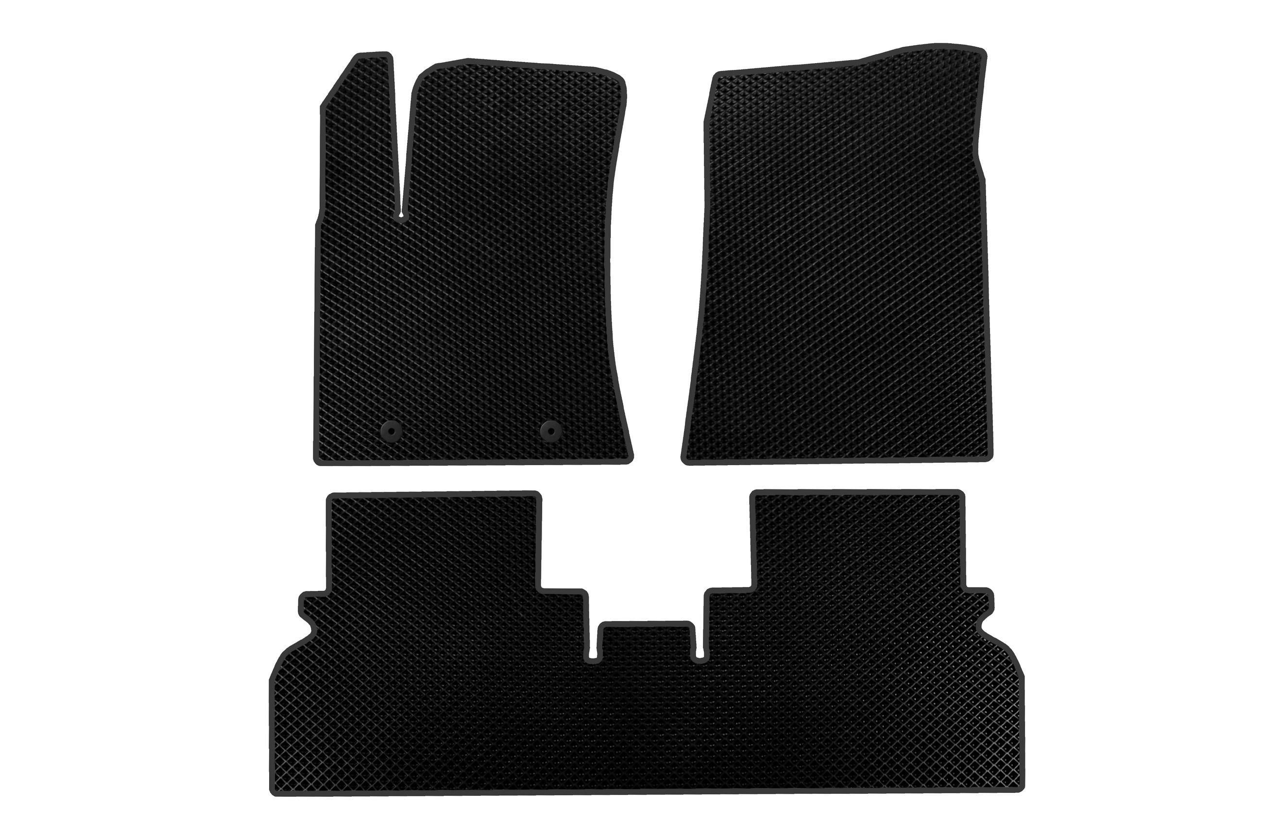 Коврики автомобильные Digital Designs EVA электро для Hyundai Kona 2023- гг. этилвинилацетат Черный (183376)