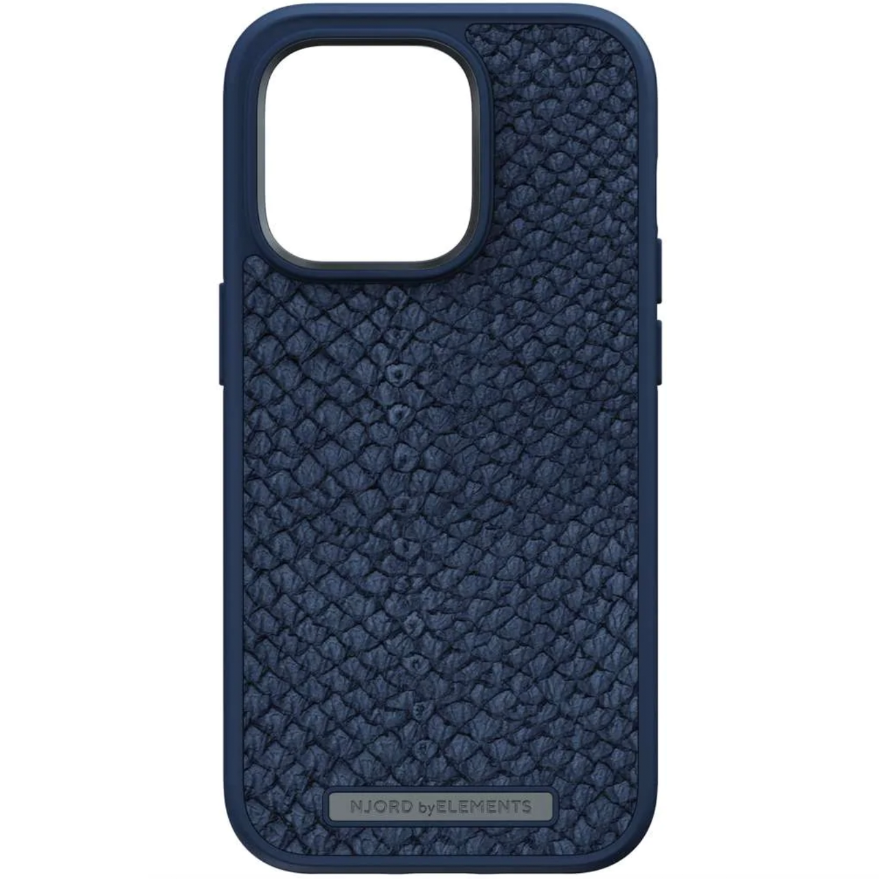 Чохол-накладка Njord Salmon Leather MagSafe Case for iPhone 14 Pro, Blue (NA44SL01) - фото 3