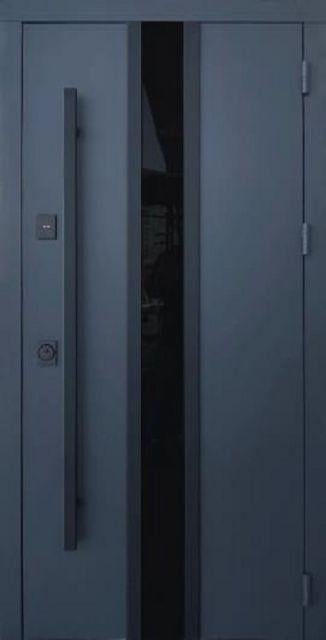 Дверь входная для улицы Qdoors Стрит 3К Флай ручка скоба 950х2040 мм (59283)