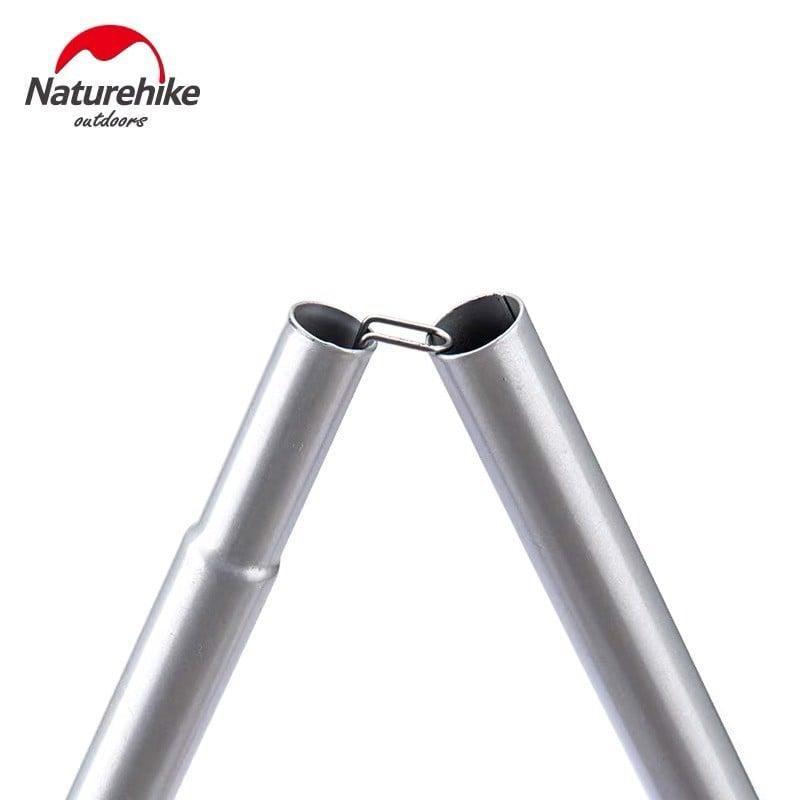 Комплект стоек для тента Naturehike Steel poles 16 NH20PJ041 Silver - фото 4