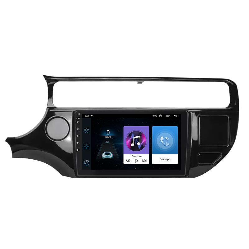 Штатна магнітола Lesko для Kia Rio III Рестайлинг 2015-2017 екран 9" 1/16Gb/ Wi-Fi Optima GPS Android