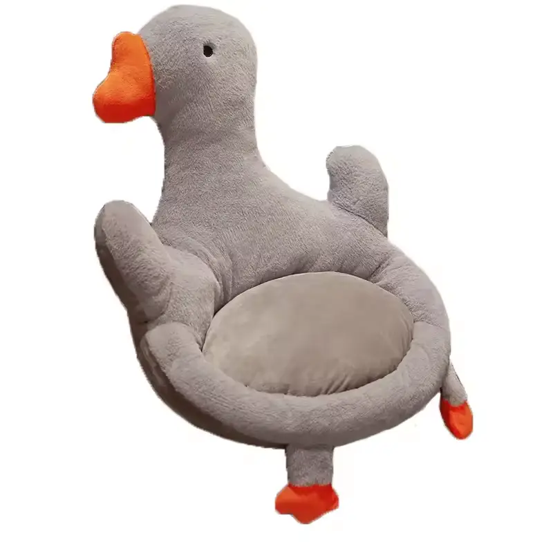 Подушка декоративная Утка Серый (712465)