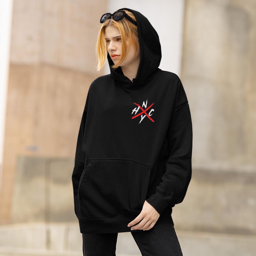 Худи флисовый женский Pro Pain Pro Fucking Pain 2XL Черный (0000020711)