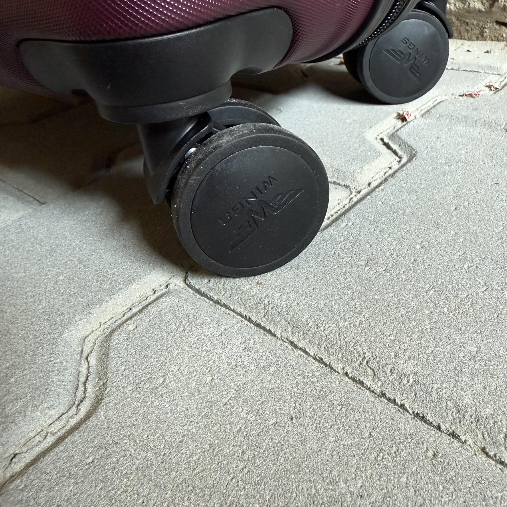 Чемодан Wings PEA01 дорожный L Бордовый (26557308) - фото 8