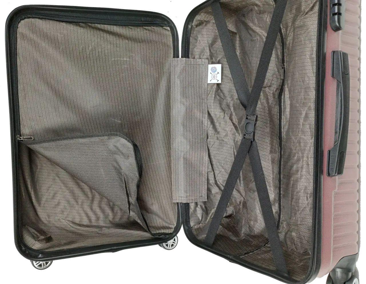 Валіза пластикова GD Polo середня 70 л Пудровий (60k001 medium powder) - фото 8 Валіза пластикова GD Polo середня 70 л Пудровий (60k001 medium powder) - фото 8