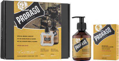 Подарочный набор для ухода за бородой Proraso шампунь 200 мл + Бальзам 100 мл