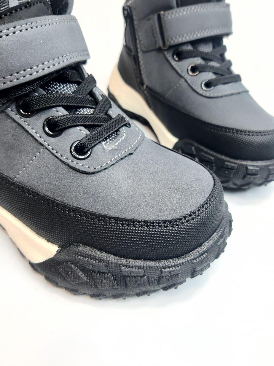 Черевики для хлопчика Clibee р. 32 20,2 см Сірий (85 bl-grey) - фото 6 Черевики для хлопчика Clibee р. 32 20,2 см Сірий (85 bl-grey) - фото 6